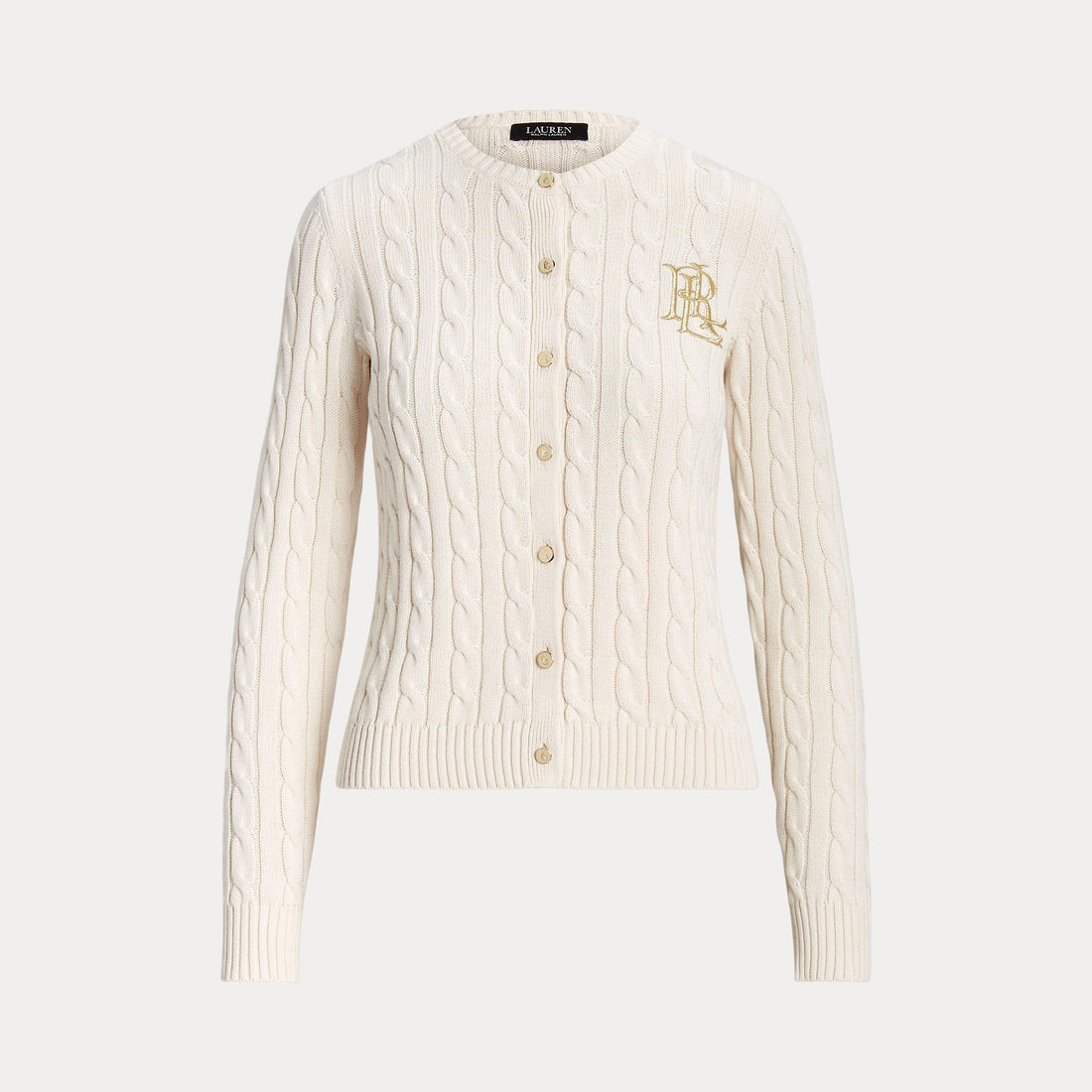 cardigan in cotone a trecce 200-932225 001 LAUREN RALPH LAUREN 