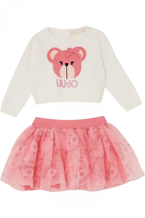completino due pezzi con teddy HF5060MA07E M9982 LIU JO JUNIOR 