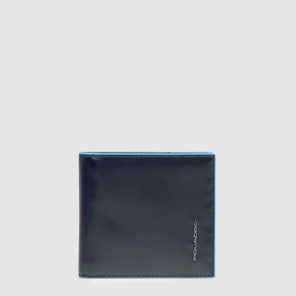 portafoglio con ferma banconote PU1666B2R BLU2 PIQUADRO 