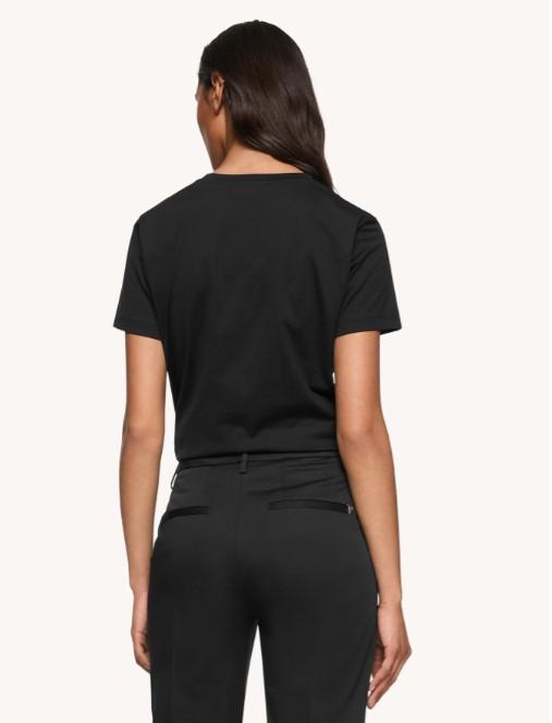 t-shirt basic logo S746JF0271FZ4 999 DONDUP 