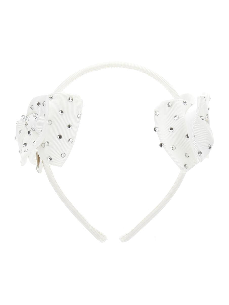 cerchietto con doppio fiocco 39C013 3079 0099 MONNALISA 