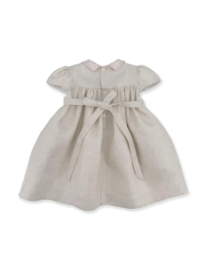 Abito Benedetta punto Smock 2CCAB64 D12PIN LA STUPENDERIA 