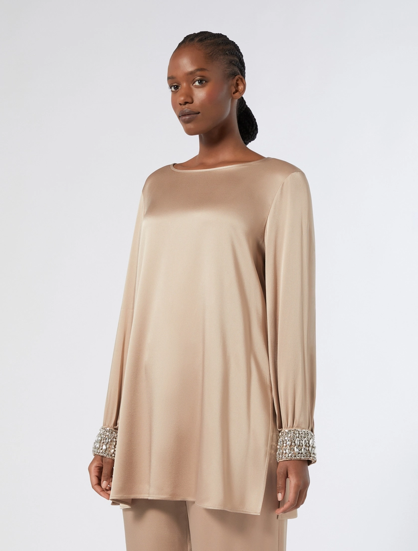 blusa envers satin LIGURIA012 MARINA RINALDI