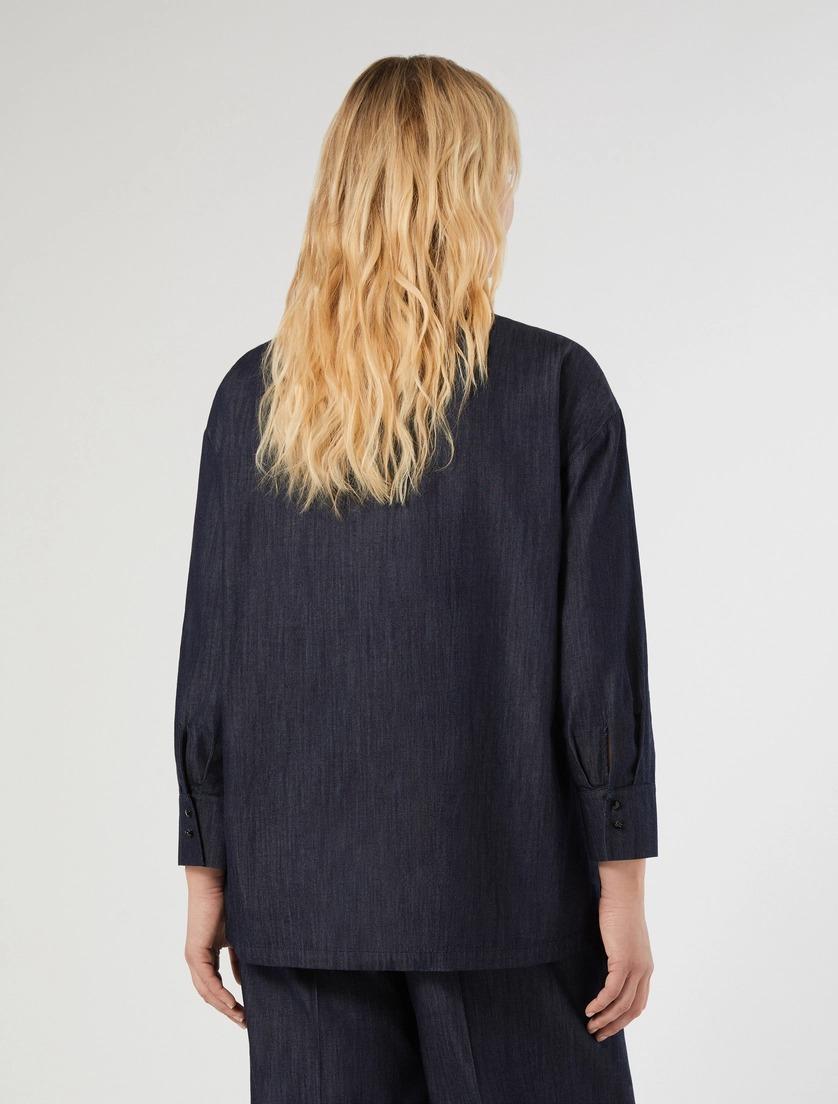 casacca in denim leggero MRVABILE 001 MARINA RINALDI VOYAGE 