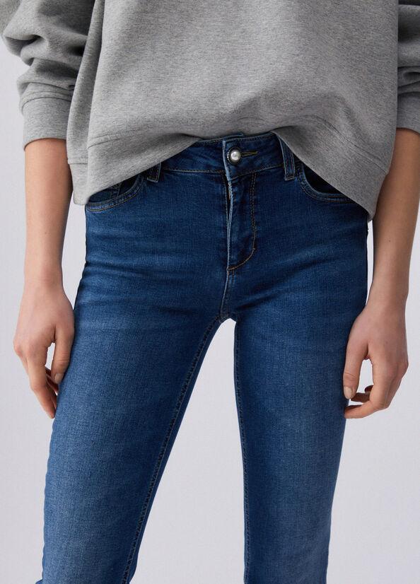 jeans con inserto elastico UA6058DS004 78416 LIU JO DENIM 