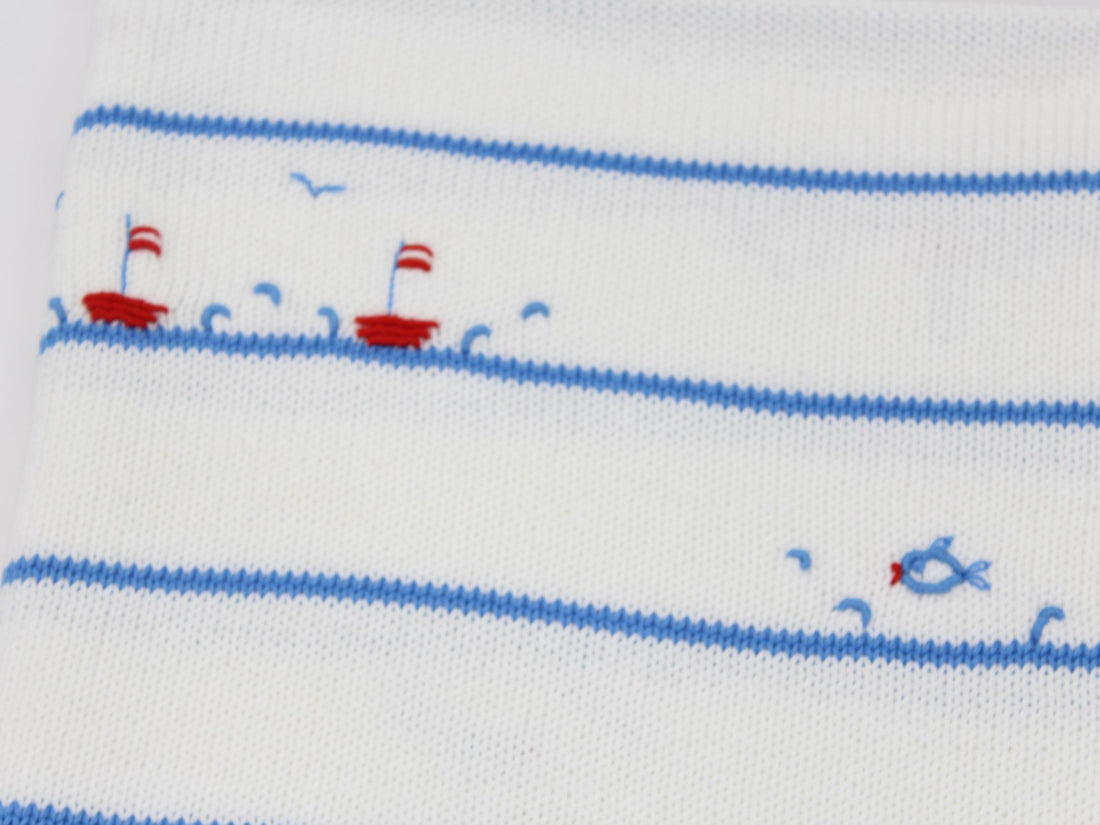 Coperta Piccola giuggiola in cotone PORTOFINO COPERTA UNI PICCOLA GIUGGIOLA 