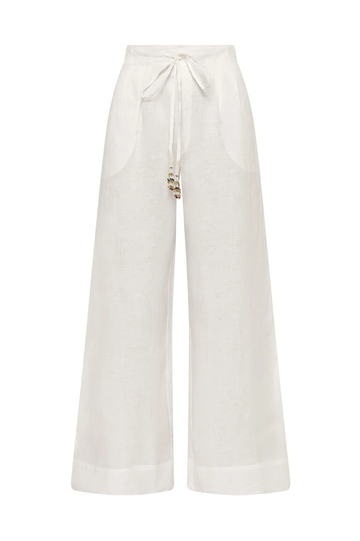 pantalone summer linen JH7576 40107 10000 MALI'PARMI 