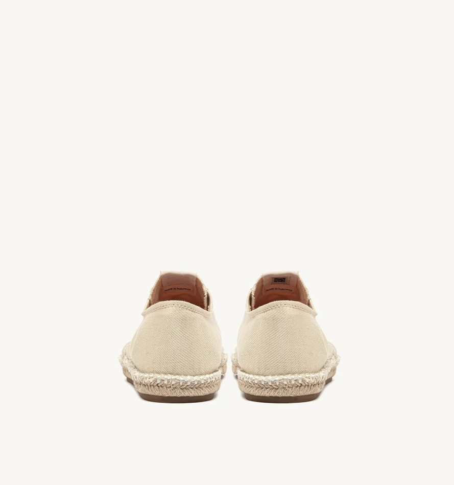 espadrillas sandy in canvas ESLMCV01 IVORY AUTRY 