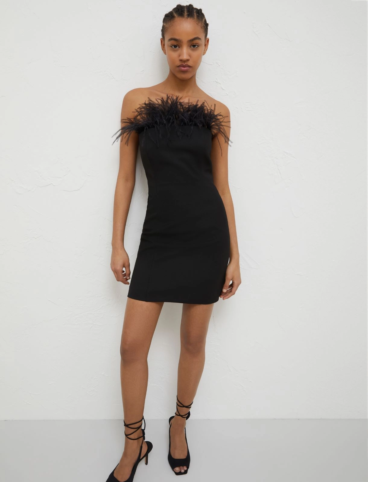 abito bustier con piume LIRA 003 MARella 
