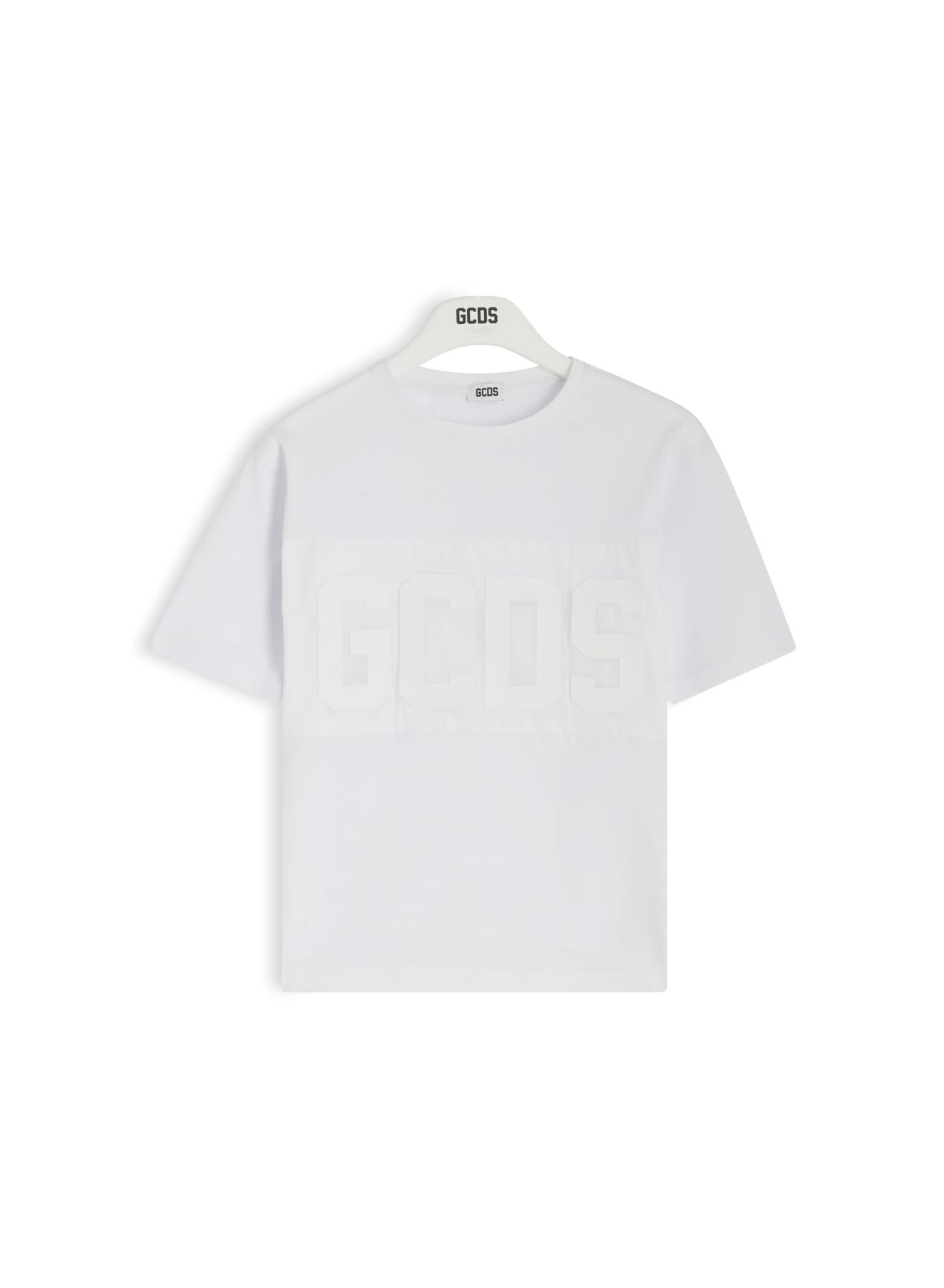 t-shirt logata ZOUJQC597J105 100A GCDS 