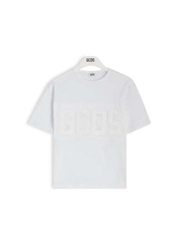 t-shirt logata ZOUJQC597J105 100A GCDS 