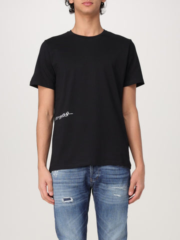 t-shirt con logo al fondo US198JF0309UIU2 890 DONDUP 