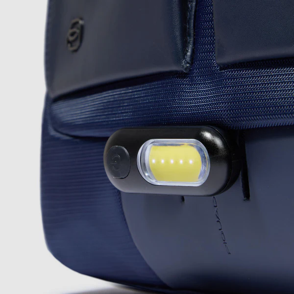 zaino con doppia zip CA6620S136 BLU PIQUADRO 