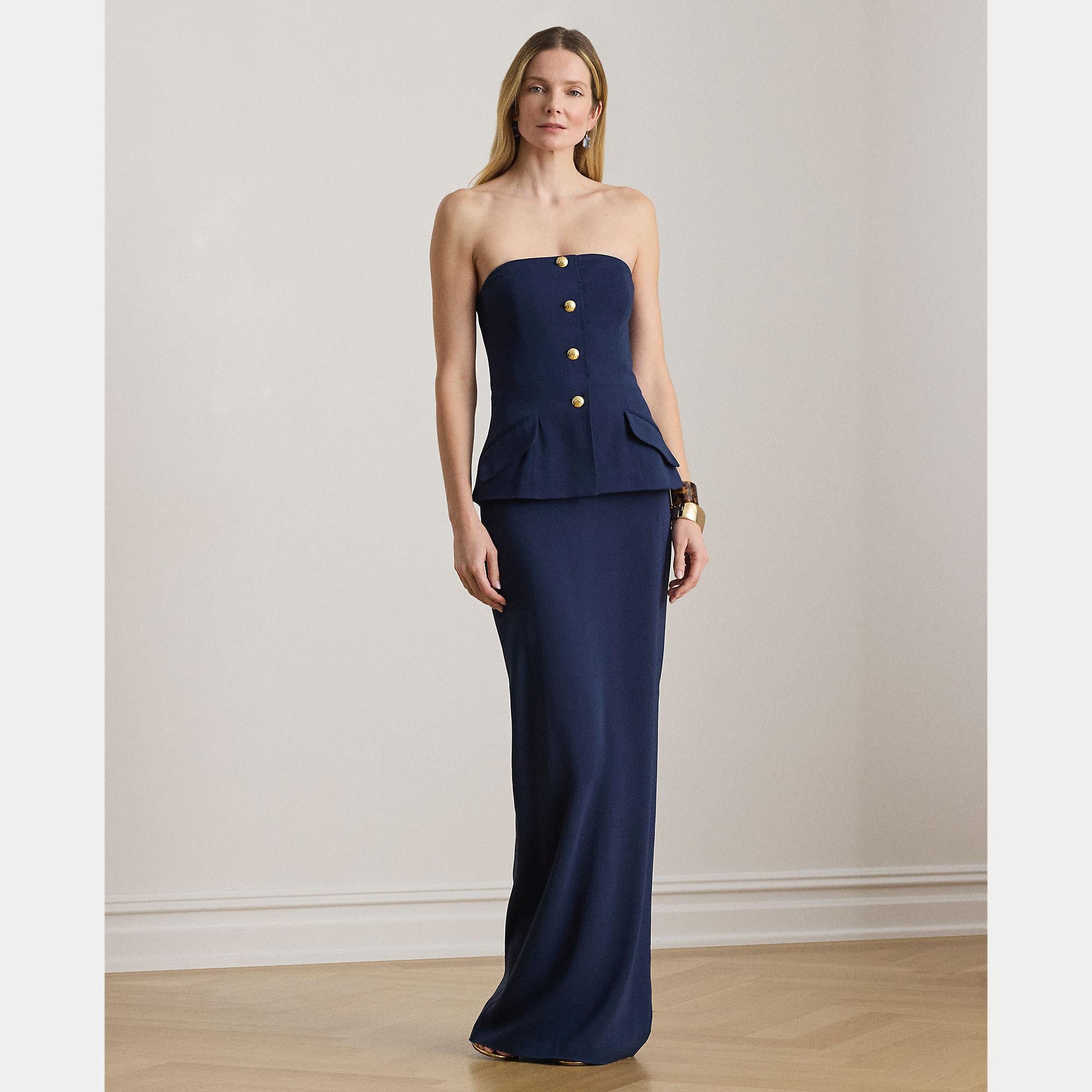 abito senza spalline 253-P13287 001 LAUREN RALPH LAUREN 