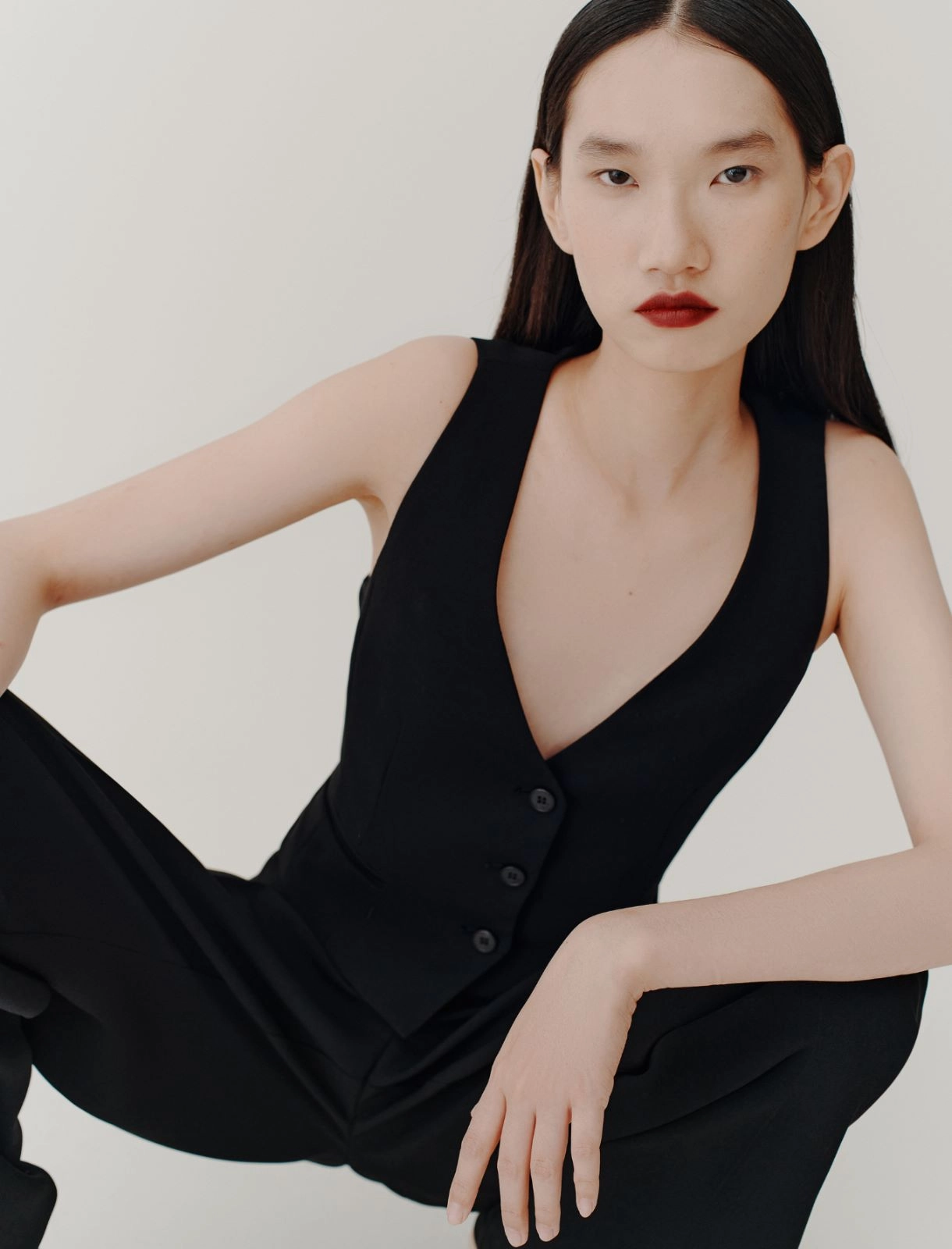 gilet in envers satin GIBERNA 002 MARella 