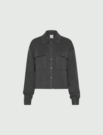 over shirt in puro cashmere BRENTA 002 MARella MONOCHROME 