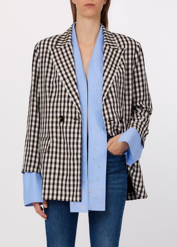 giacca monopetto WA6436T4818 P9243 LIU JO WHITE 