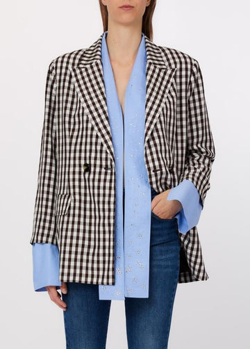 giacca monopetto WA6436T4818 P9243 LIU JO WHITE 