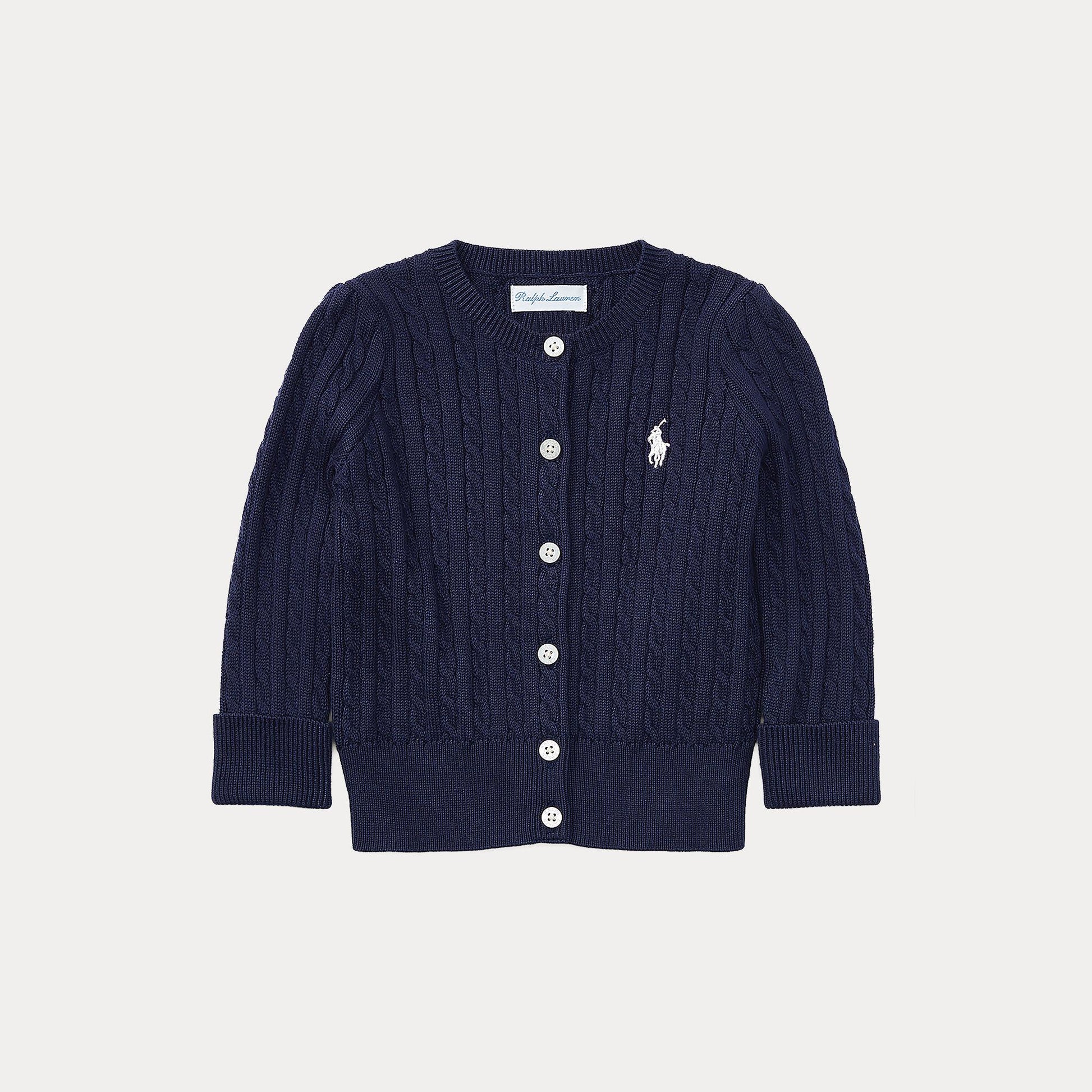 cardigan con logo 310-543047 007 RALPH LAUREN POLO 