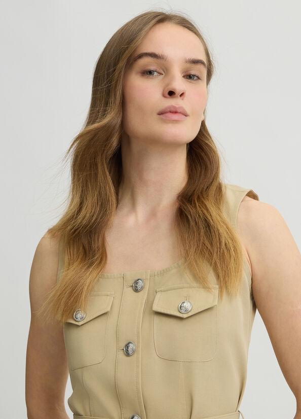 abito corto con cintura WA5264T4277 60920 liU JO 