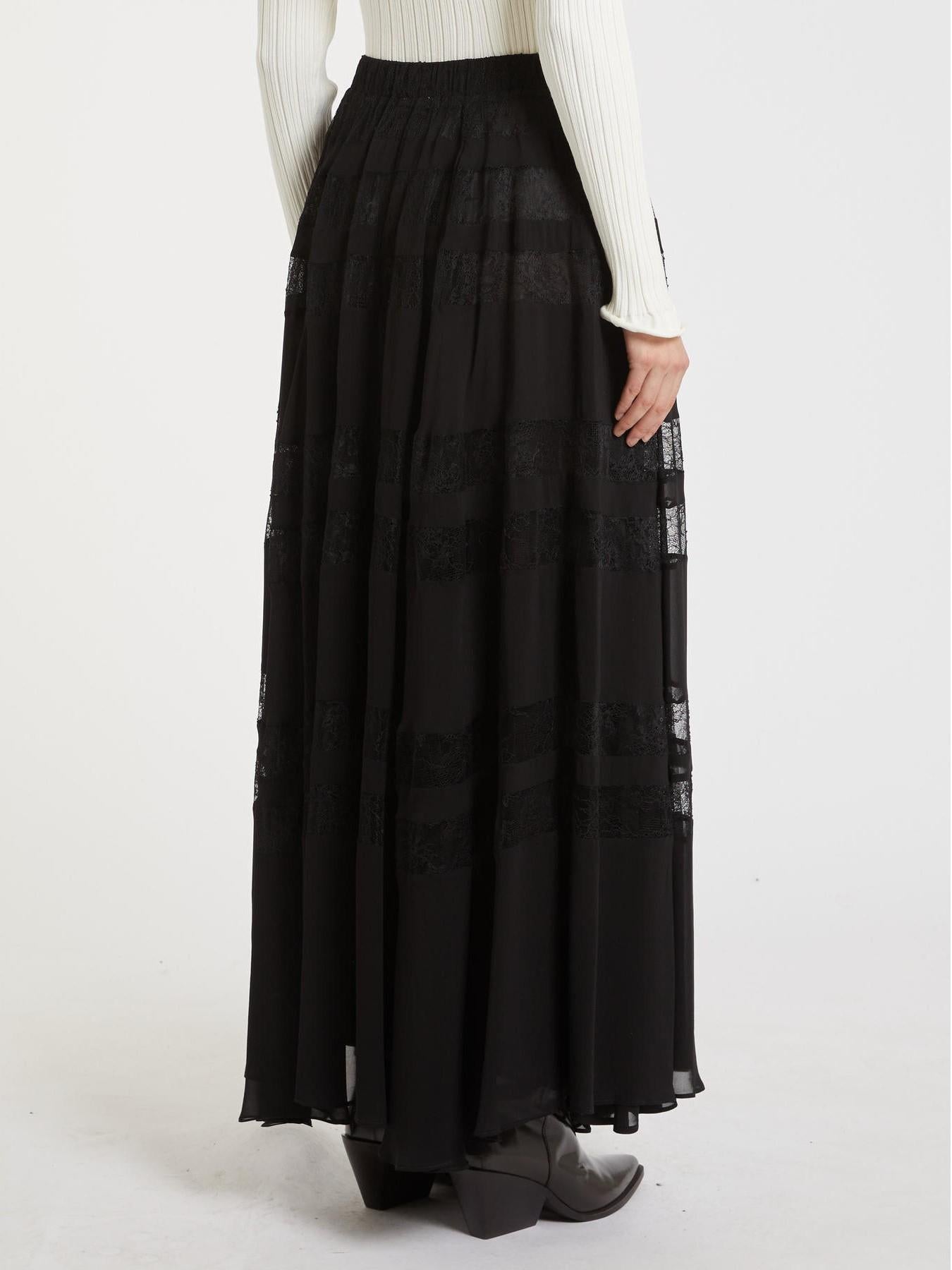 gonna con inserti in pizzo BIRD 001 MARella 