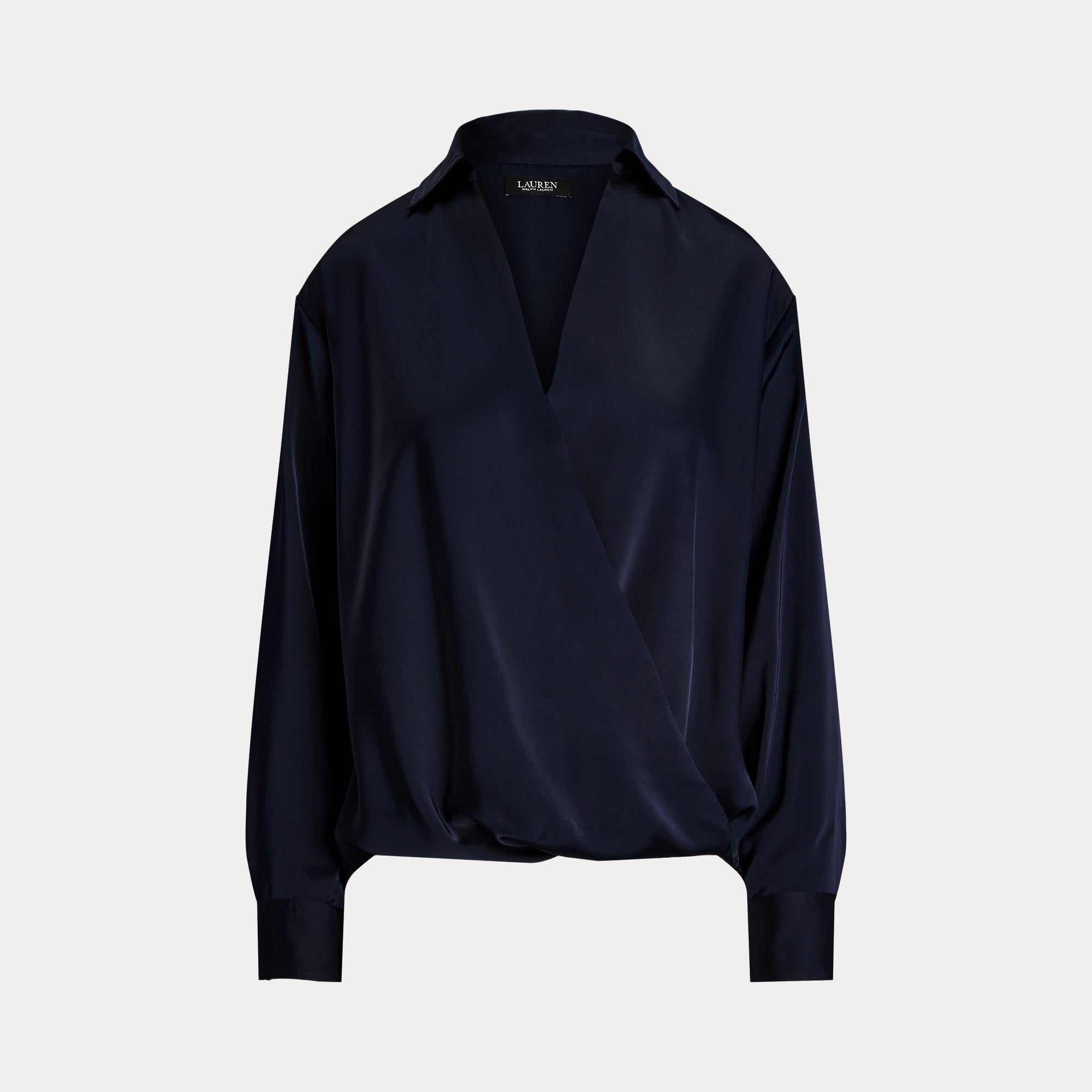 blusa charmeuse di raso 200-940215 001 LAUREN RALPH LAUREN 