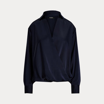blusa charmeuse di raso 200-940215 001 LAUREN RALPH LAUREN 