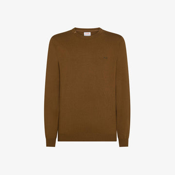 maglione girocollo misto lana K45101 93 SUN68 