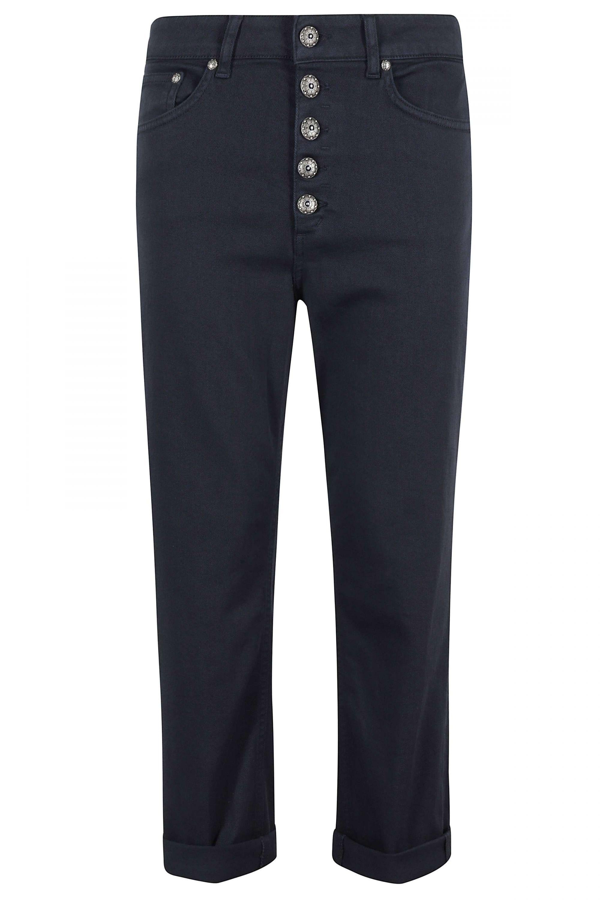 Pantalone koons con bottone gioiello DP268BBS0030DPTD 890 DONDUP 