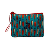RED pochette con logo Multicolor