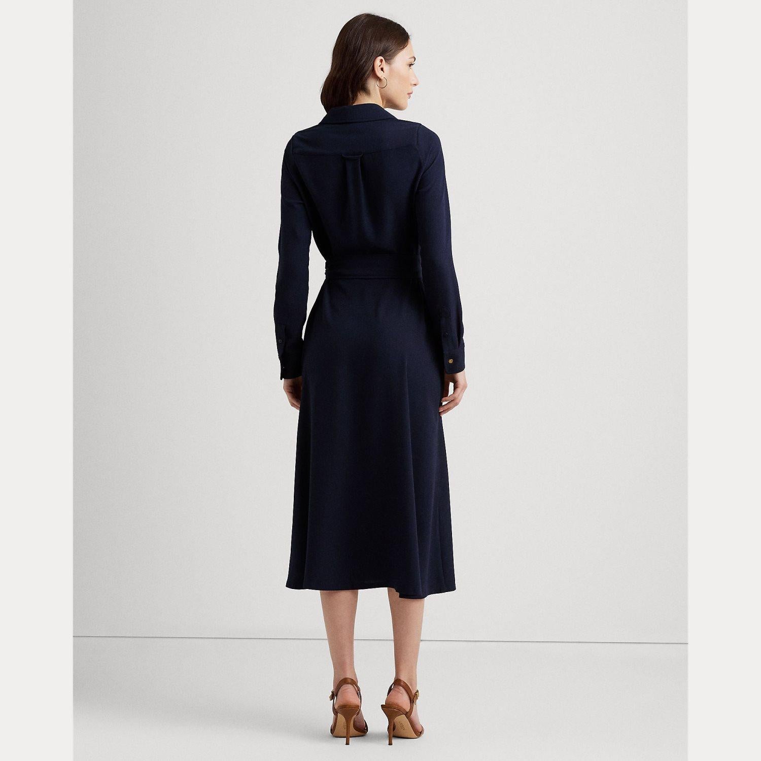 abito con scollo a V 250-853337 010 LAUREN RALPH LAUREN 