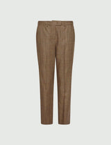 MARella pantalone aderente in lana leggera Marrone