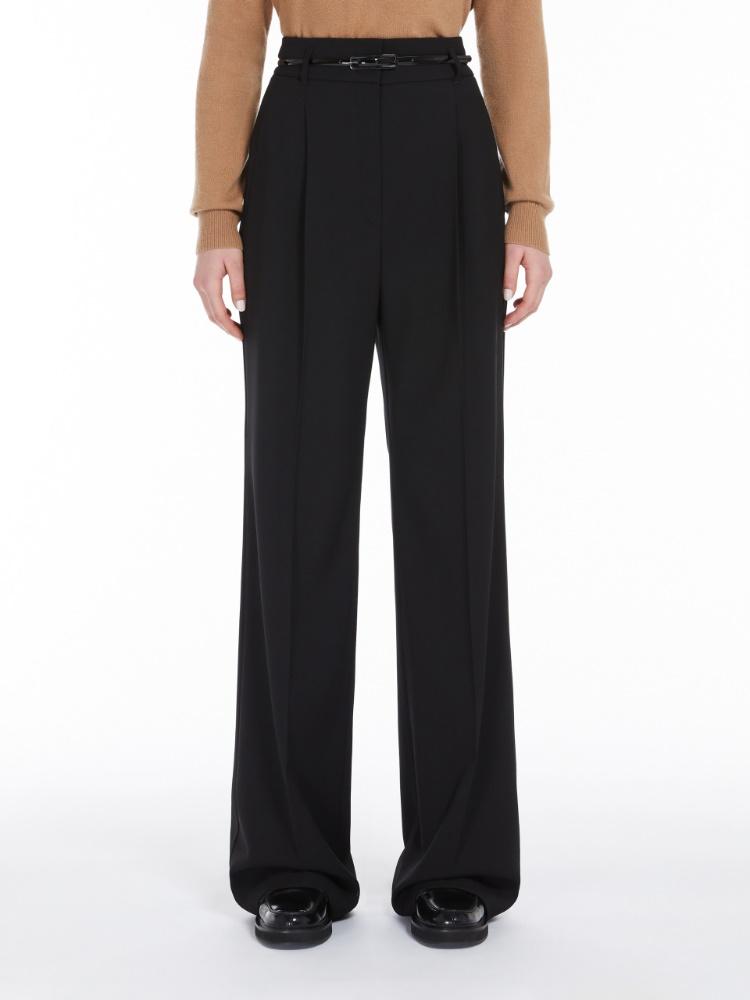 pantalone a vita alta in lana MARUSCA 005 MAXMARA 