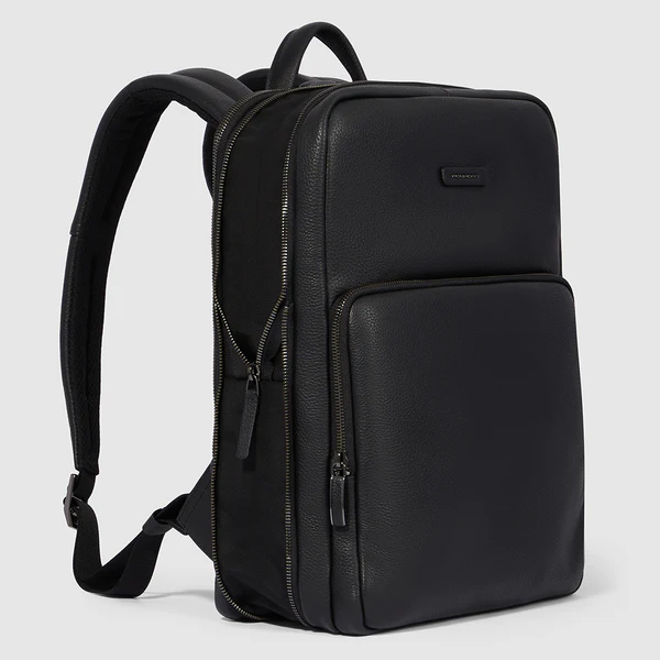 Zaino sottile in pelle CA6311MOS N PIQUADRO 