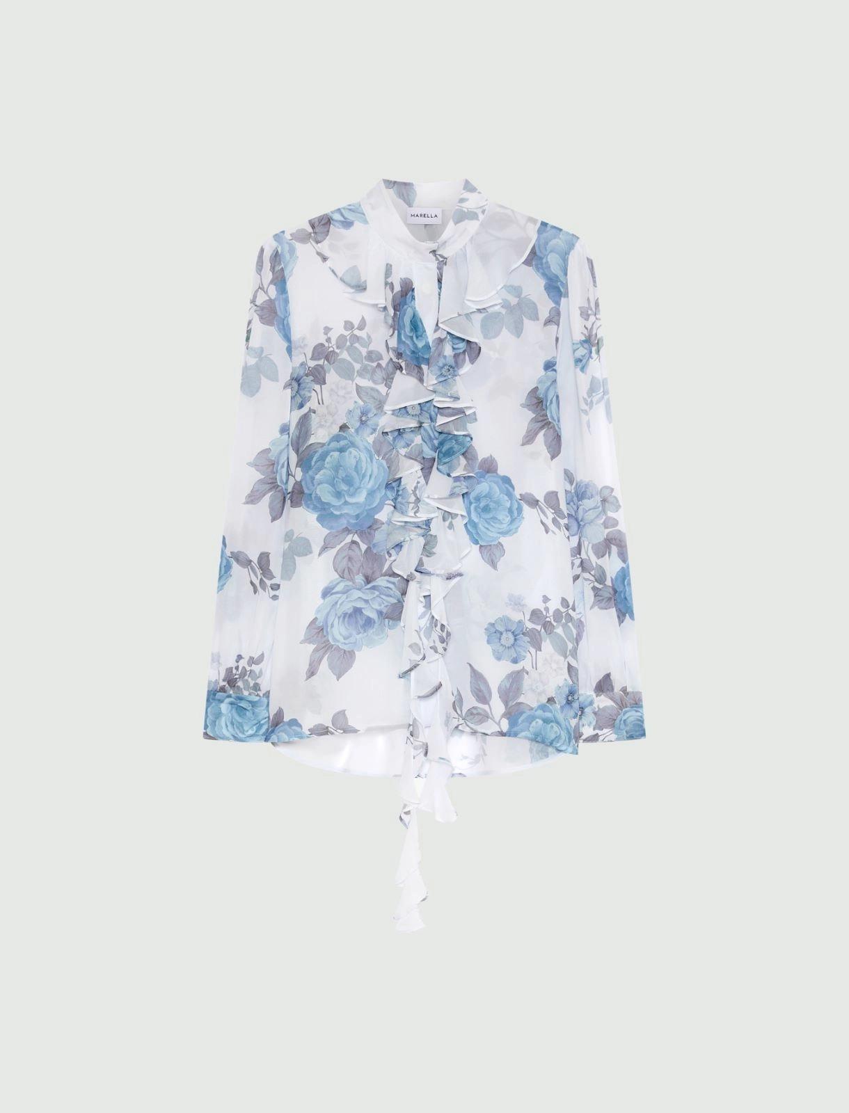 camicia con rouches MLLCANAPA 003 MARella 