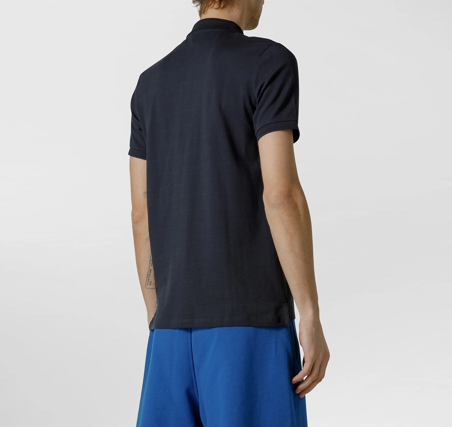 polo in cotone con logo PEU3940 99012084 215 PeUTEREY 