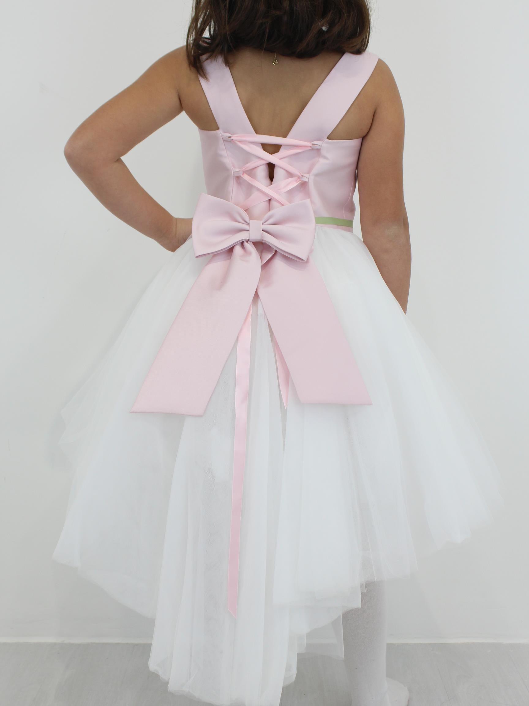 abito con fiocco posteriore B3430D T57 76 MODI' 