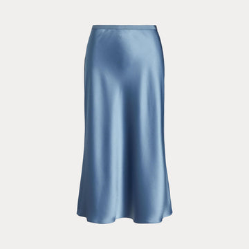 gonna midi in raso 211-932523 001 RALPH LAUREN POLO 