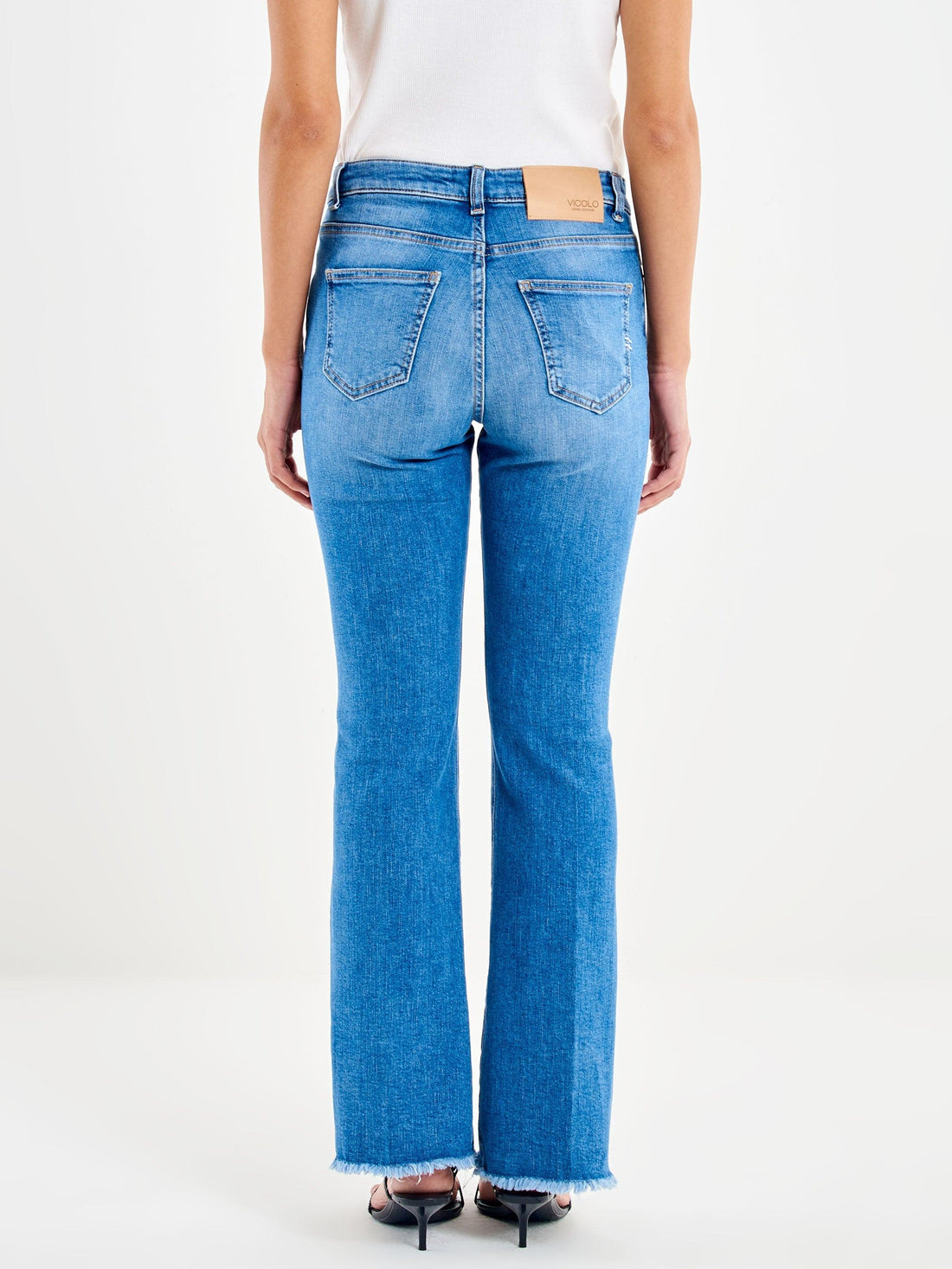 jeans icon gisele DAB 5016 DENIM BLU VICOLO 