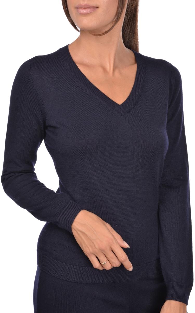 maglia in lana scollo a V 43232 14730 585 GRAN SASSO 
