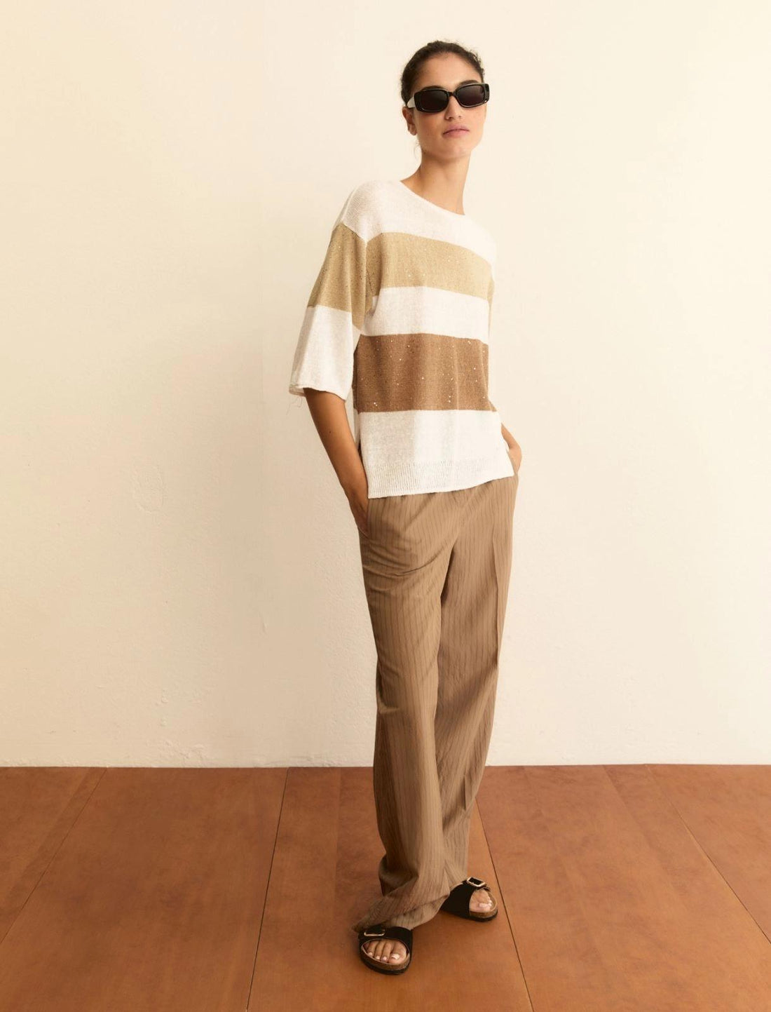 maglia in misto lino EMMESULE 001 EMME MARELLA 