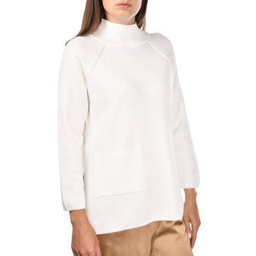 maglia a lupetto con spacchetti 57228 14228 001 GRAN SASSO 