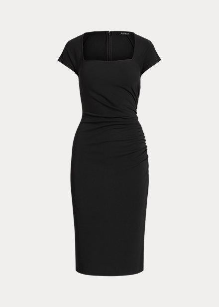 abito in jersey stretch nero 250-903029 001 LAUREN RALPH LAUREN 