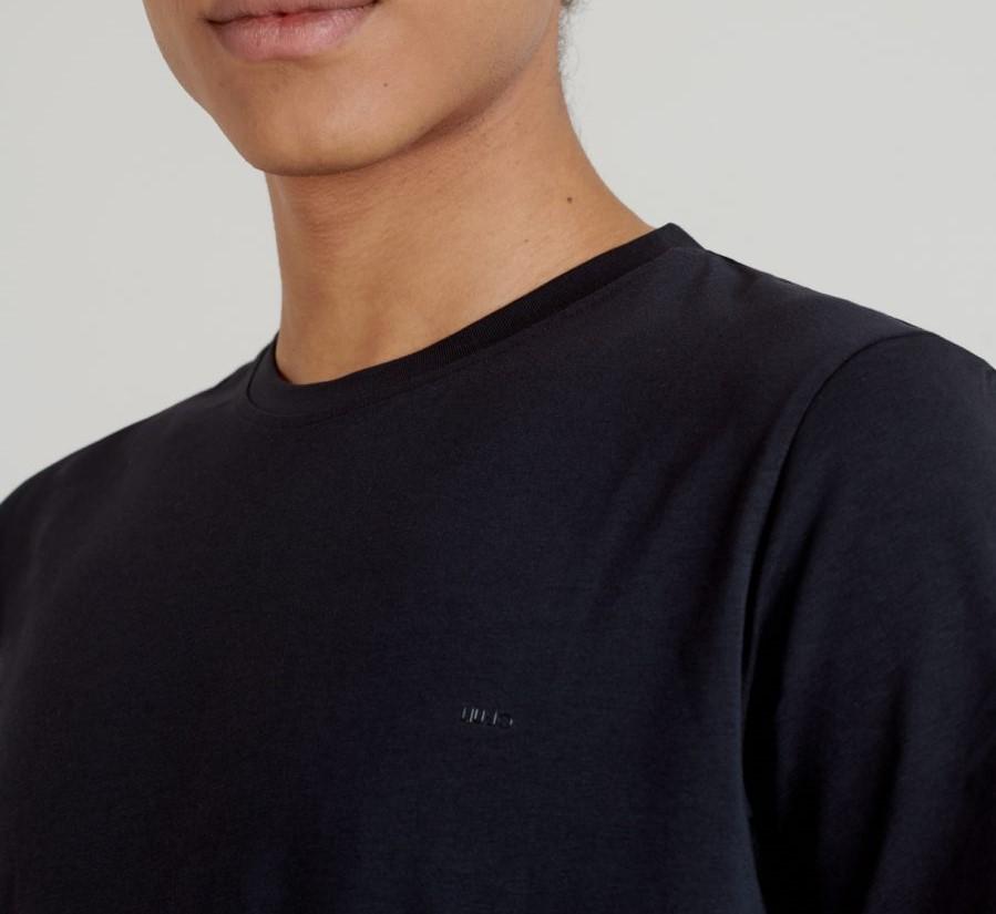 T-shirt iconic con logo M000P204SHORTLOGO BLACK liU JO 