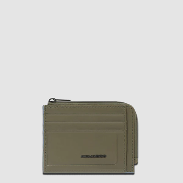 portamonete con logo PP4822S138R VE PIQUADRO 