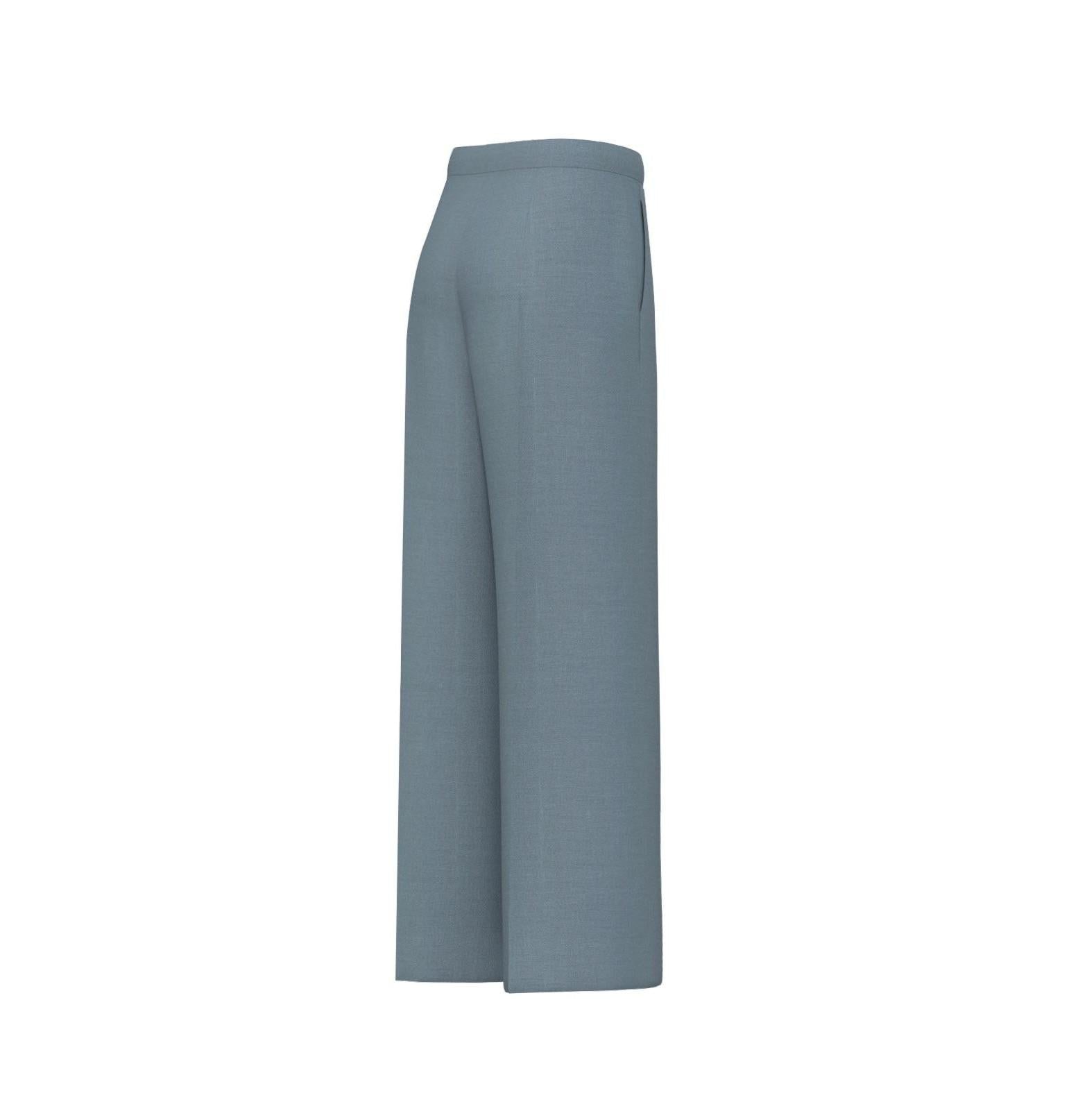 pantaloni in misto lino EMMALCUNO 002 EMME MARELLA 