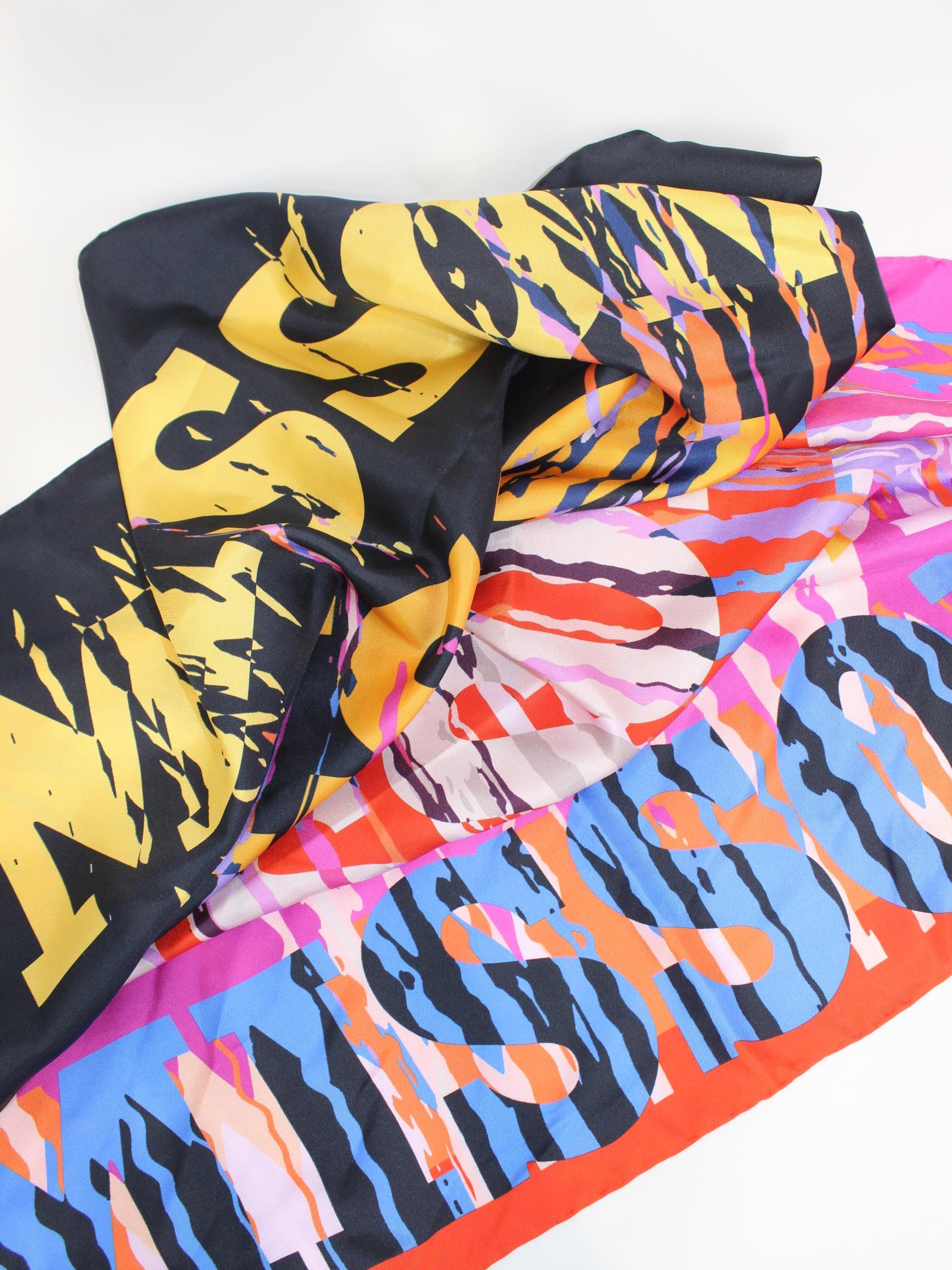 Foulard in seta fantasia missoni FO41TWD9283 0002 MISSONI 