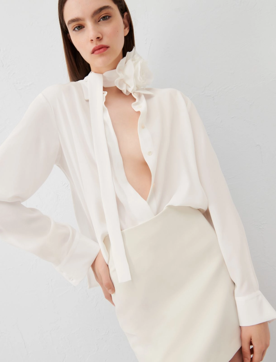 camicia in misto seta SAURO 001 MARella 