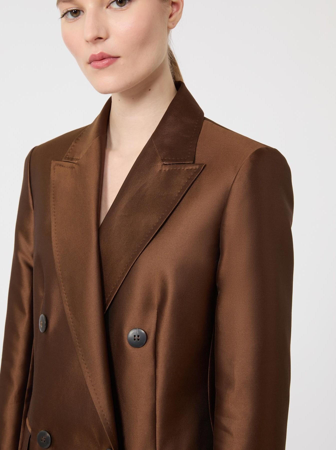 giacca in shantung di seta MSTPECCATI 002 MAXMARA STUDIO 