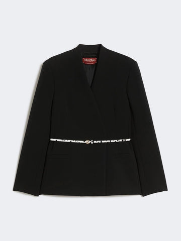 giacca doppiopetto con cintura MSTQUINOA 001 MAXMARA STUDIO 